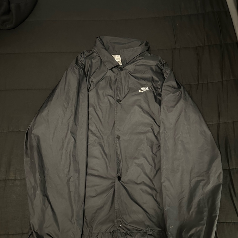 Nike Black Windbreaker Jacket